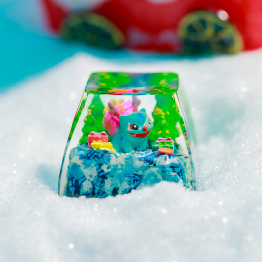 BULBARSAUR CHRISTMAS – ARTISAN KEYCAP