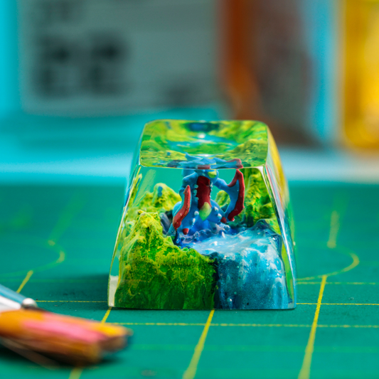 GARCHOMP POKEMON – ARTISAN KEYCAP