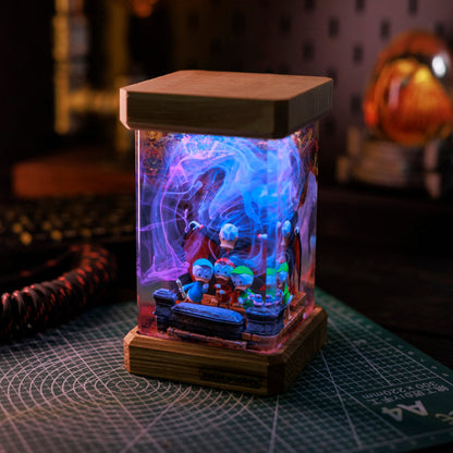 Donald Duck Resin Lamp