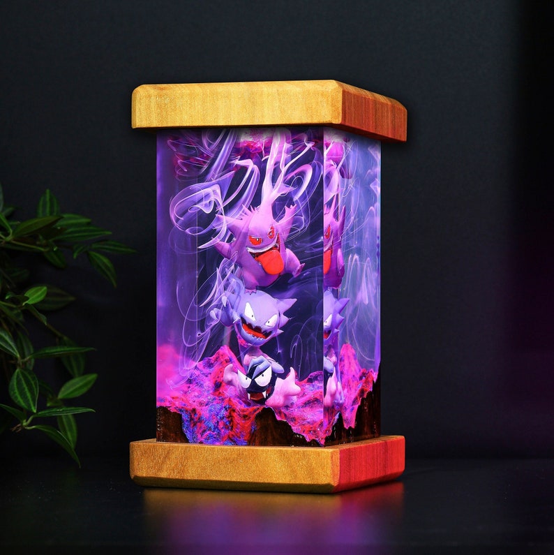 CHARIZAR Pokemon Epoxy Lamp