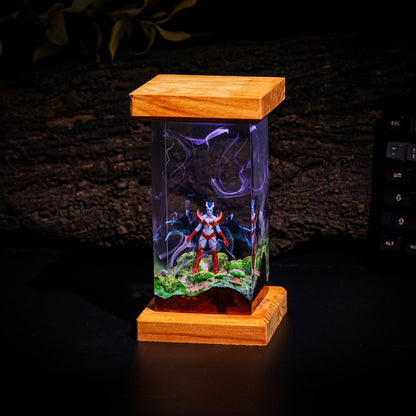 Queen of Pain from Dota 2 Epoxy Lamp