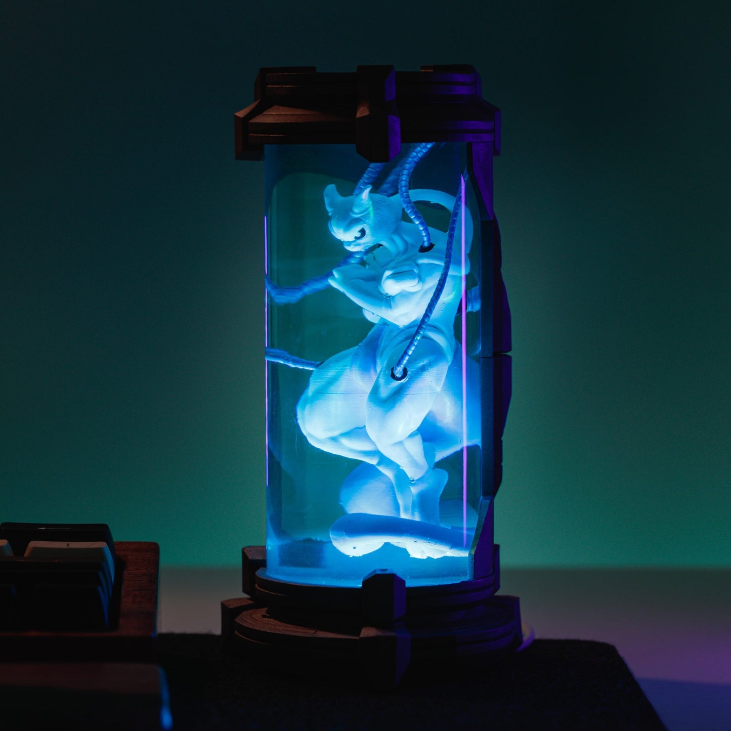 Powerful Mewtwo Resin Lamp