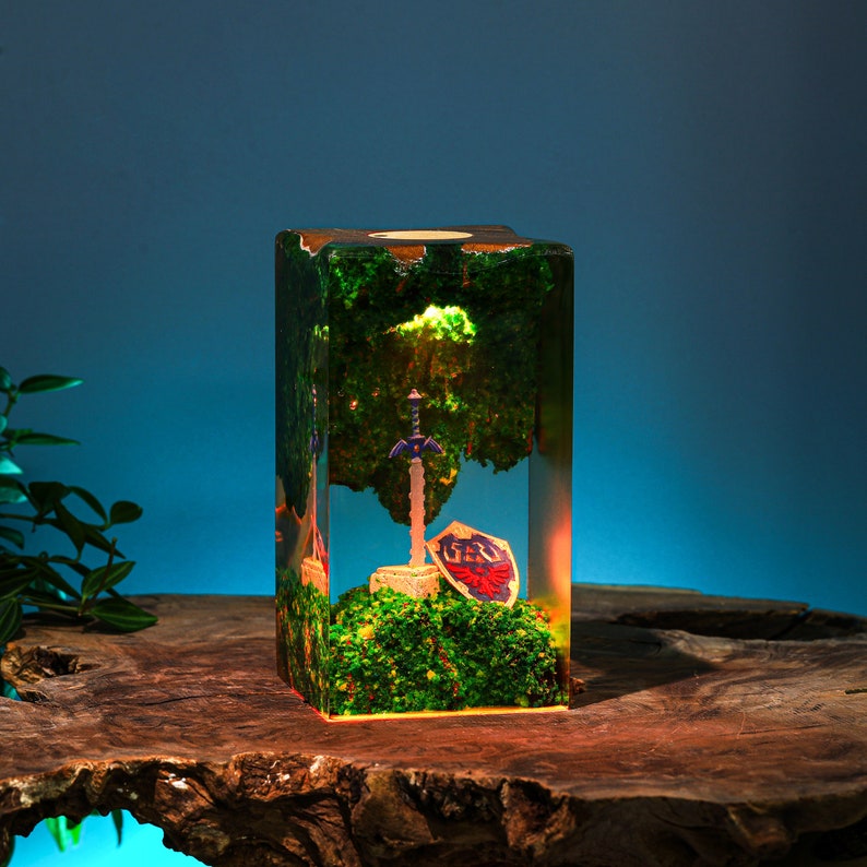 Master Sword With The Shield Night Light