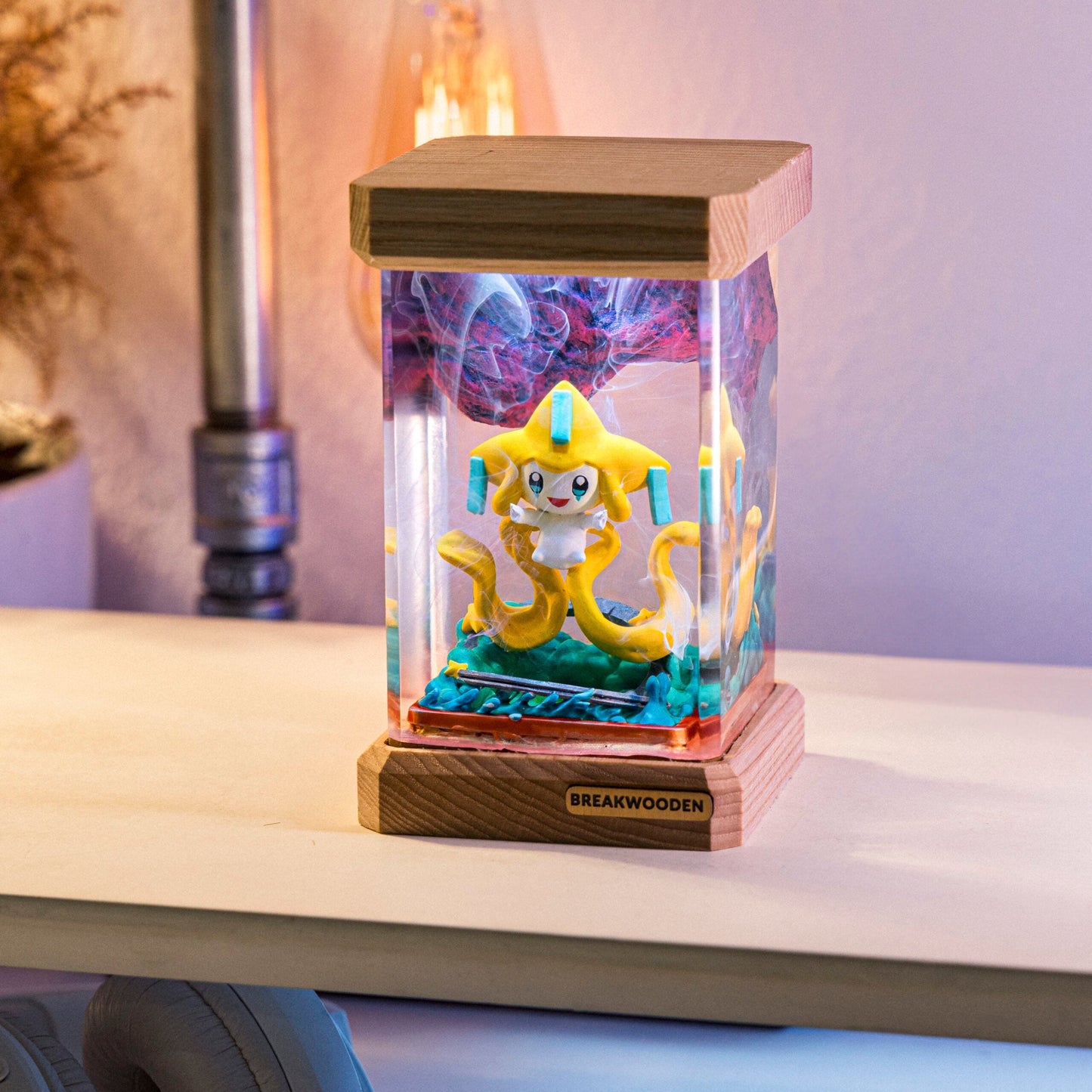 Jirachi POKEMON Resin Lamp