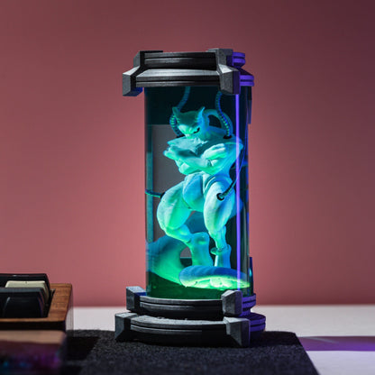 Powerful Mewtwo Resin Lamp