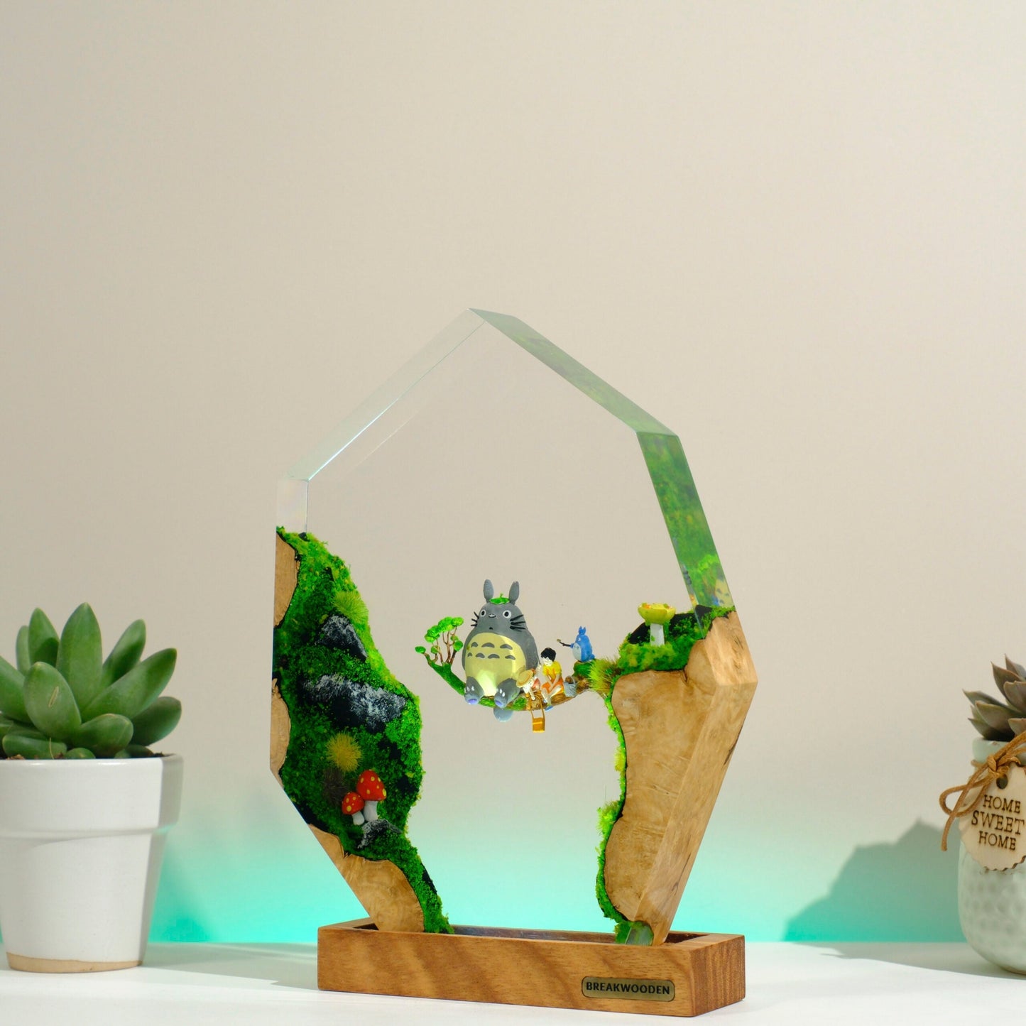 Totoro Anime Resin Lamp