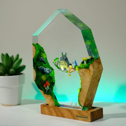 Totoro Anime Resin Lamp