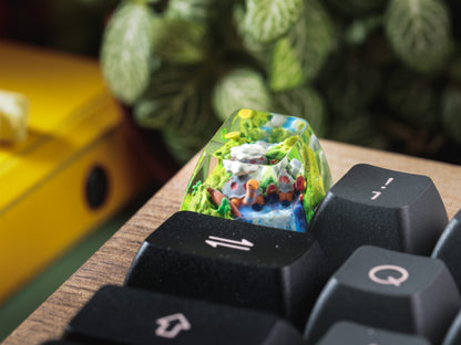 TORKOAL POKEMON – ARTISAN KEYCAP