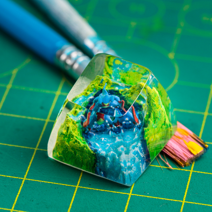 GARCHOMP POKEMON – ARTISAN KEYCAP