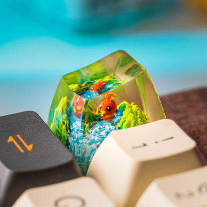 TORCHIC POKEMON – ARTISAN KEYCAP