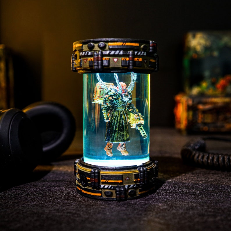 Resident Evil Nemesis Biolab Epoxy lamp