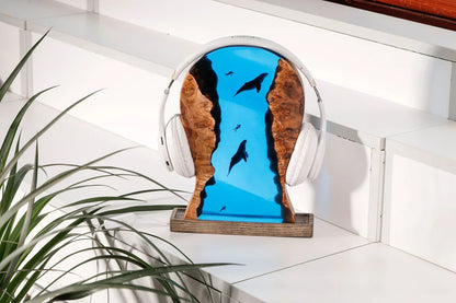 HEADPHONE STAND – EPOXY LAMP