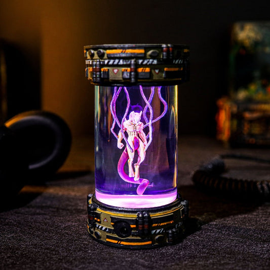 Mewtwo diorama Epoxy Lamp