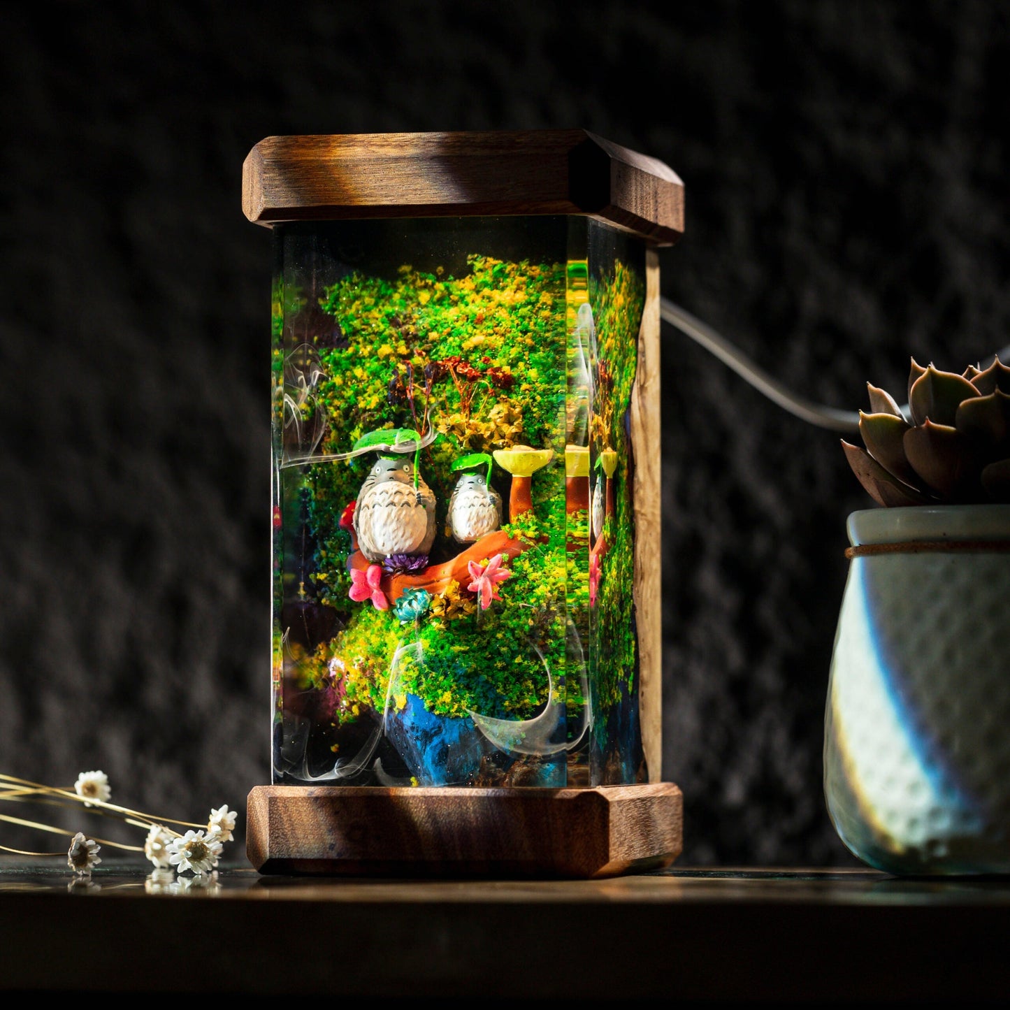 Hot Totoro Anime Resin Lamp