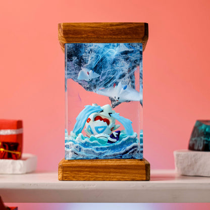 Togepi Pokemon Resin Diorama Lamp