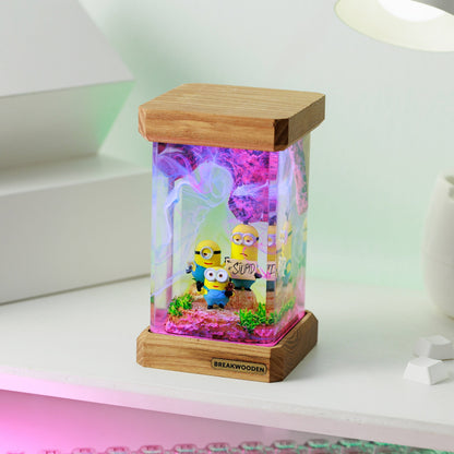 Minions Resin Lamp