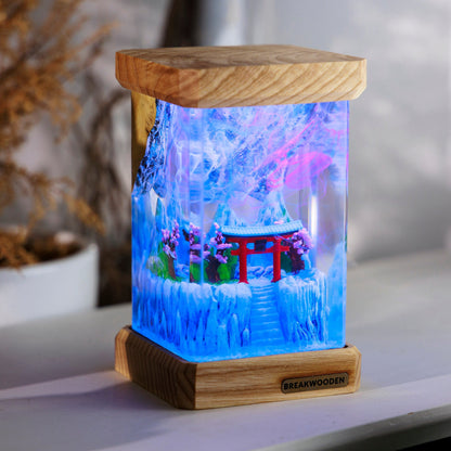 Frozen Torri Gate Resin Lamp