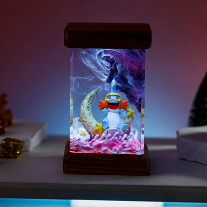 Mudpik Pokemon Resin Diorama Lamp