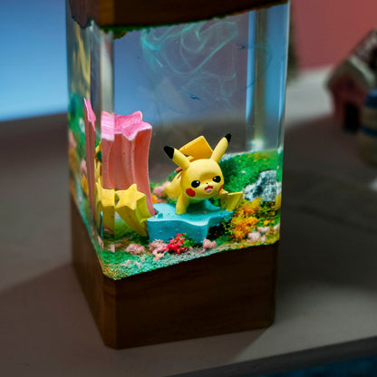 Pikachu Pokemon Resin Diorama Lamp