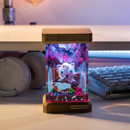 Cute Pokemon World Resin Lamp