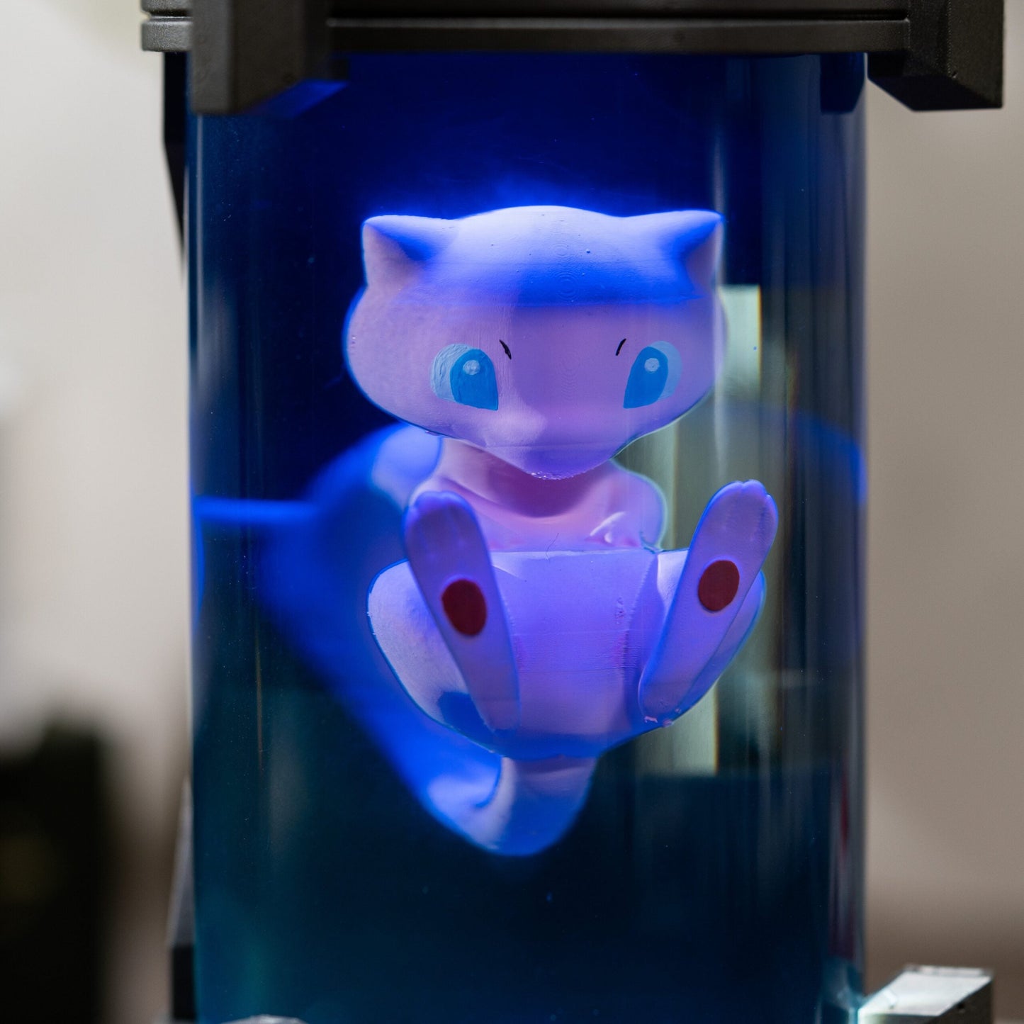 Mew Pokemon Diorama Resin Lamp