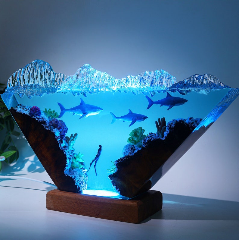 WHALE SHARK and SEA Turtle Night Lights