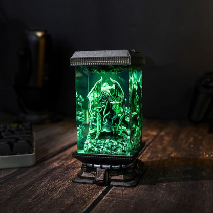 Cthulhu Resin Lamp