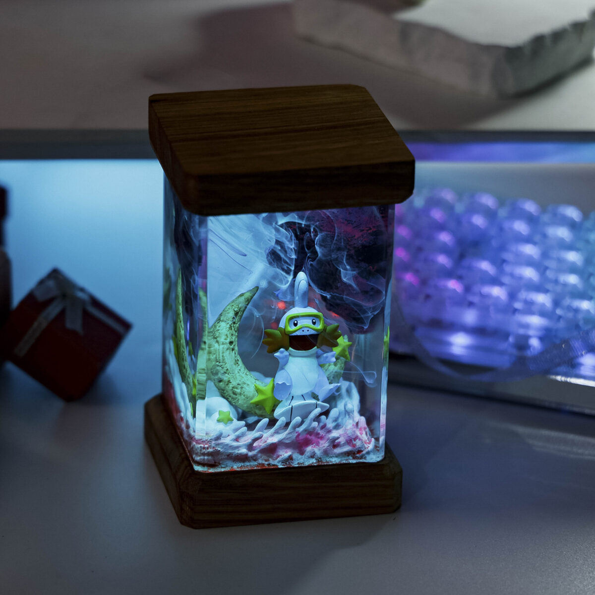 Mudpik Pokemon Resin Diorama Lamp