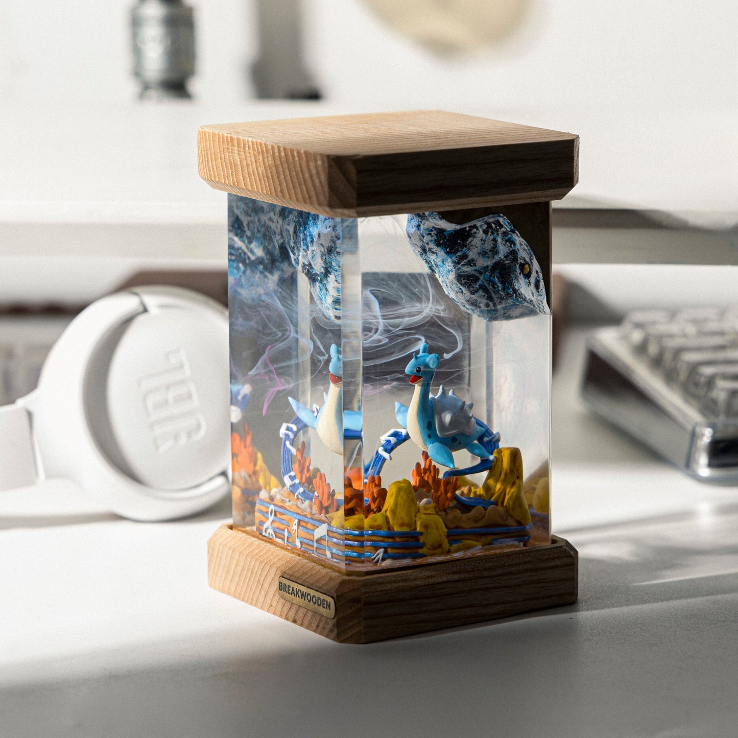 Cute Pokemon World Resin Lamp