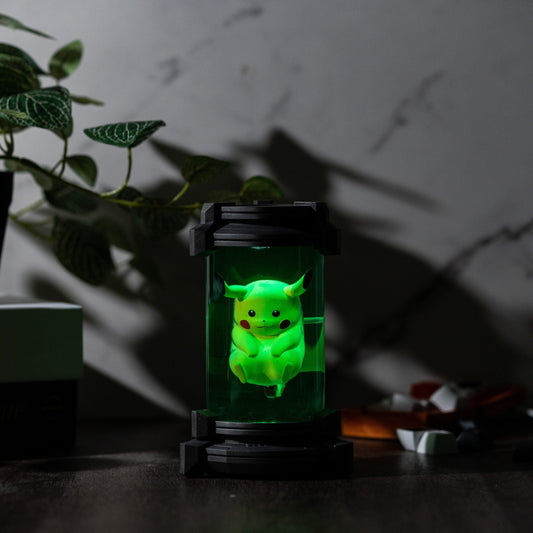 Pikachu Pokemon Diorama Resin Lamp