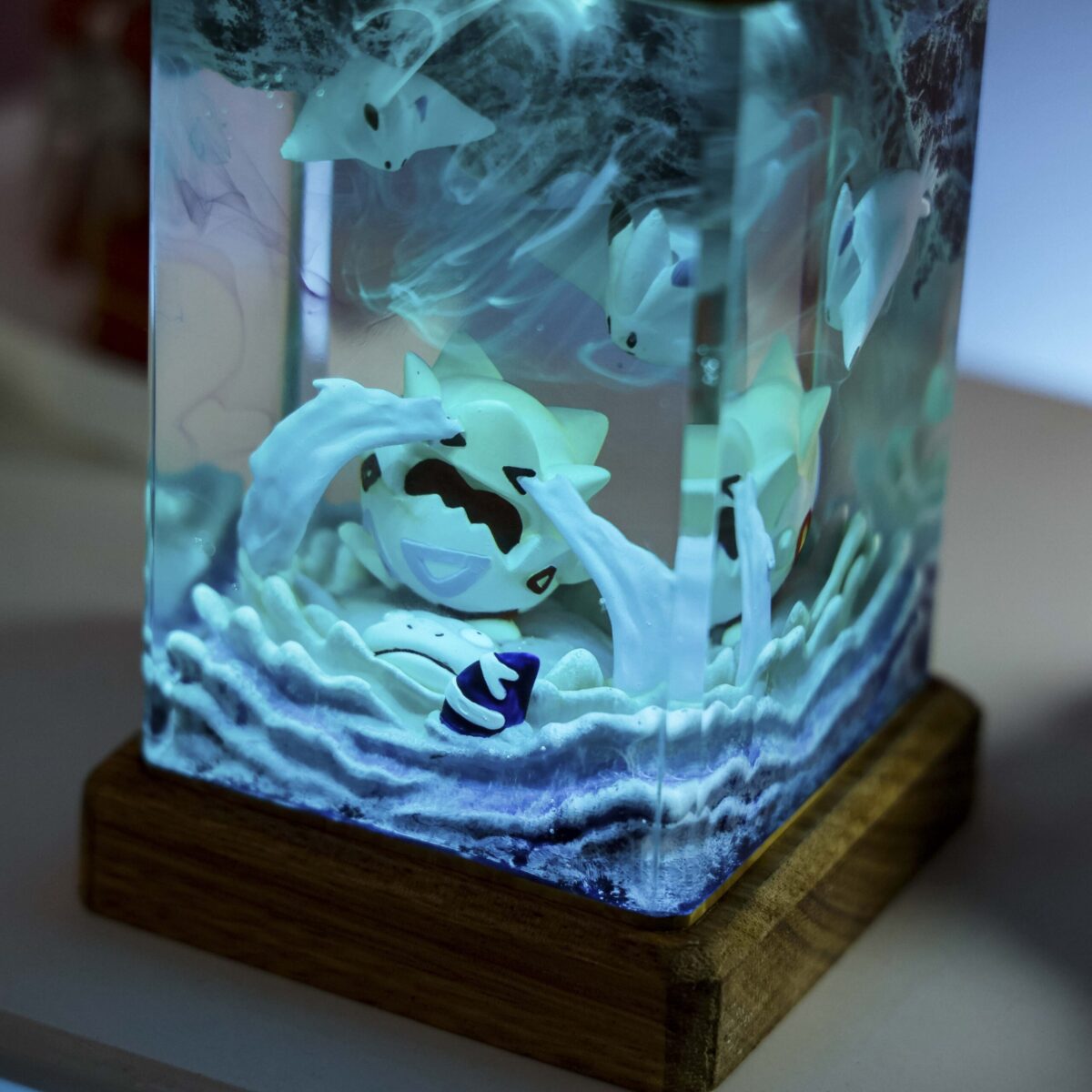 Togepi Pokemon Resin Diorama Lamp