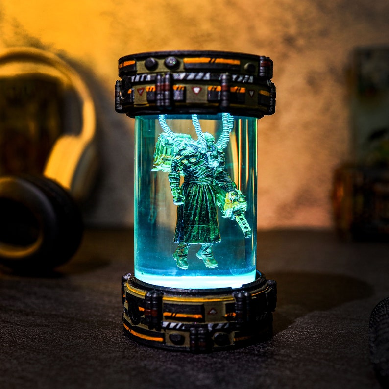 Resident Evil Nemesis Biolab Epoxy lamp