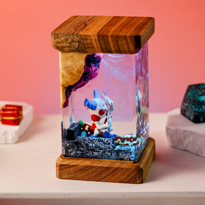 Mr Mine Pokemon Resin Diorama Lamp