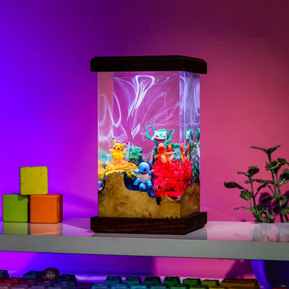 Pokemon Starter World Resin Lamp