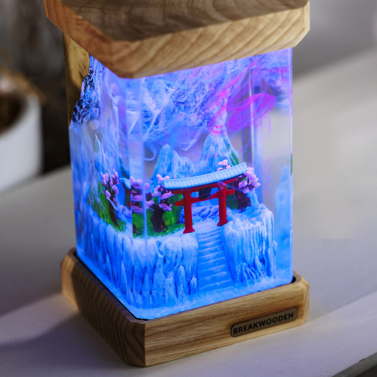 Frozen Torri Gate Resin Lamp